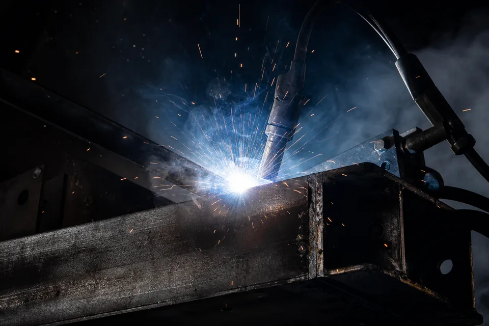 Structural steel welding